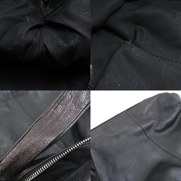 Gucci One Shoulder Bag Leather Black - Picture 7 of 9